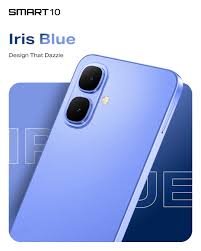 Infinix Smart 10 Iris Blue 6GB(3+3)+64GB